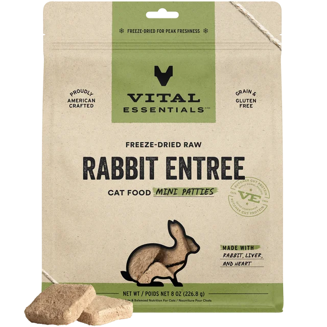 Vital Essentials FD Raw Entree Mini Patties Cat Food