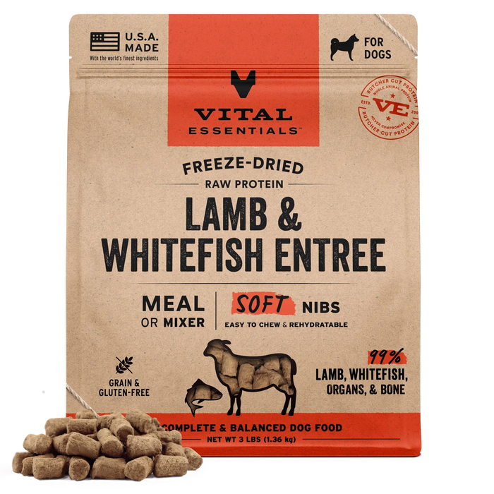 VITAL ESSENTIALS FD DOG SOFT NIBS