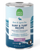 Can of Open Farm Surf & Turf Recipe Páté for dogs on a white background