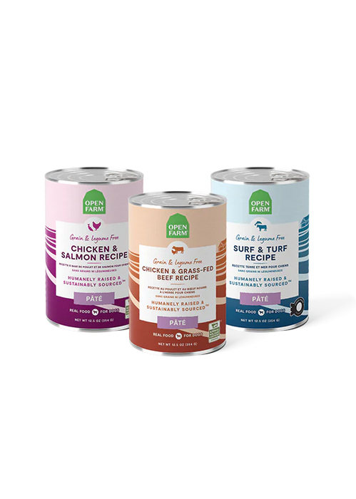 OPEN FARM DOG CAN PATE 12.5 OZ