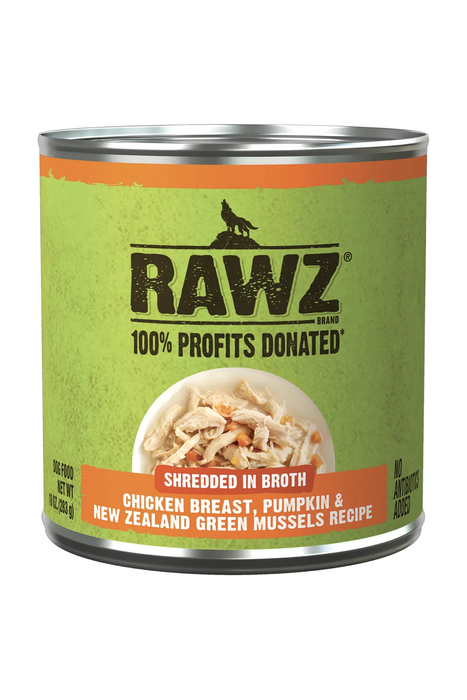 Rawz New Zealand Green Mussels Can Dog Food