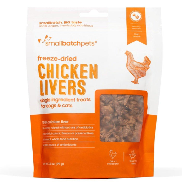 SMALL BATCH FREEZE-DRIED LIVER TREATS 3.5 OZ