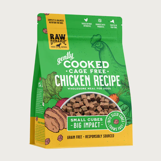 Raw Dynamic Dog Frozen Gently Cooked