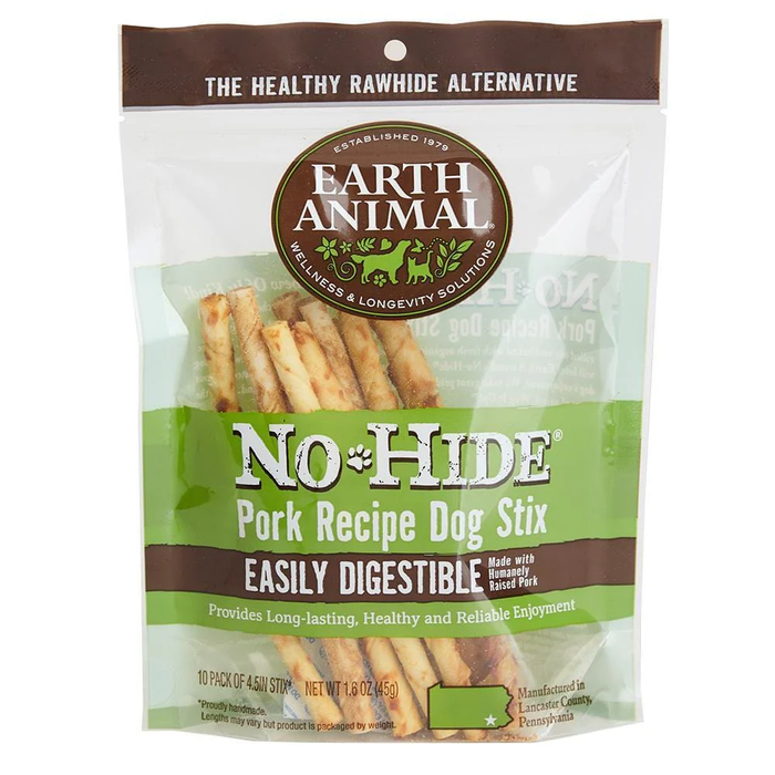 Earth Animal No-Hide Stix  | Dog & Cat Chews