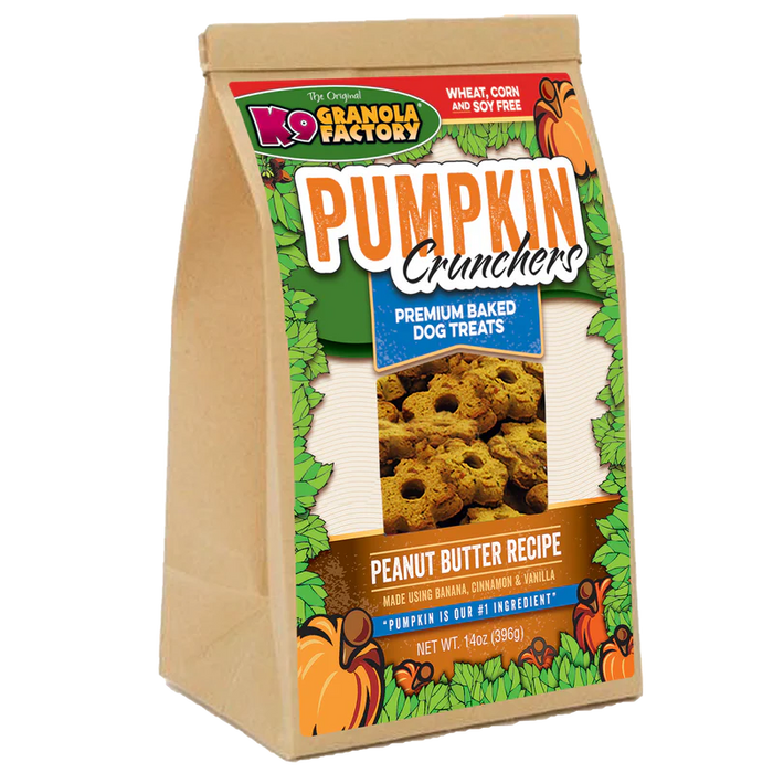 K9 GRANOLA PUMPKIN CRUNCHERS 14 OZ