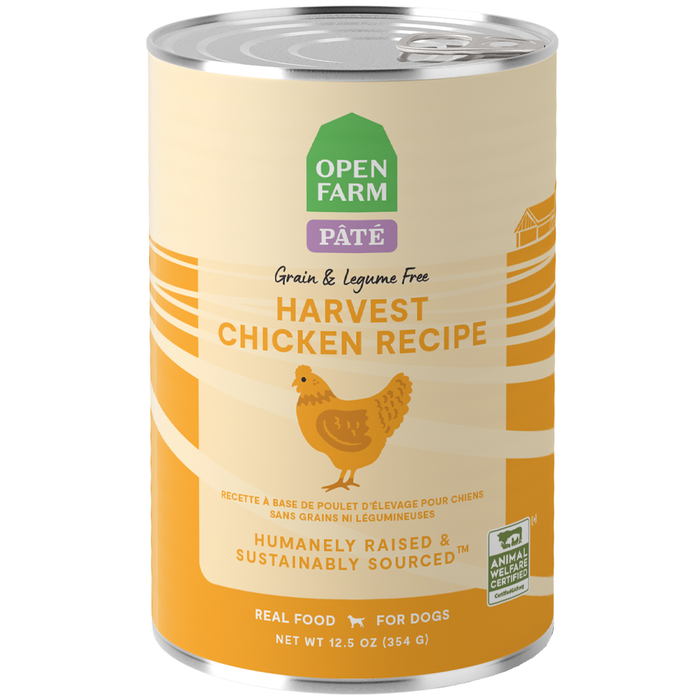 OPEN FARM DOG CAN PATE 12.5 OZ