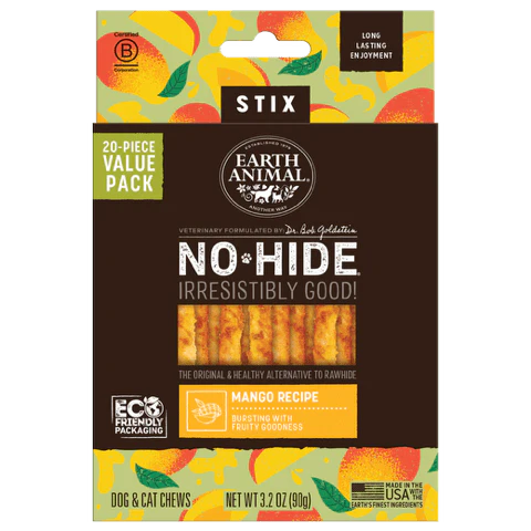 Earth Animal No-Hide Stix  | Dog & Cat Chews
