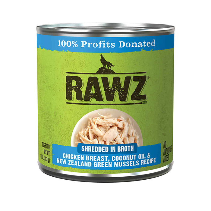 Rawz New Zealand Green Mussels Can Dog Food