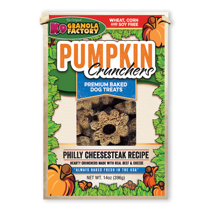 K9 GRANOLA PUMPKIN CRUNCHERS 14 OZ