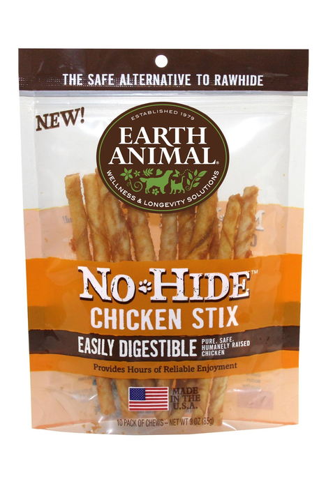 Earth Animal No-Hide Stix  | Dog & Cat Chews