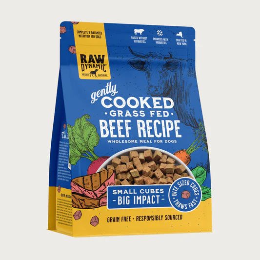 Raw Dynamic Dog Frozen Gently Cooked