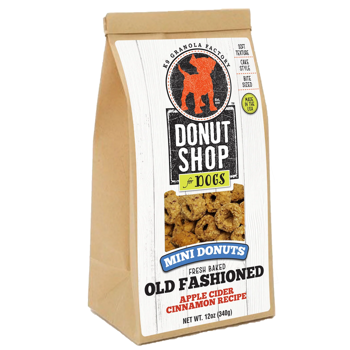 K9 Granola Factory Old Fashioned Mini Donuts Dog Treats