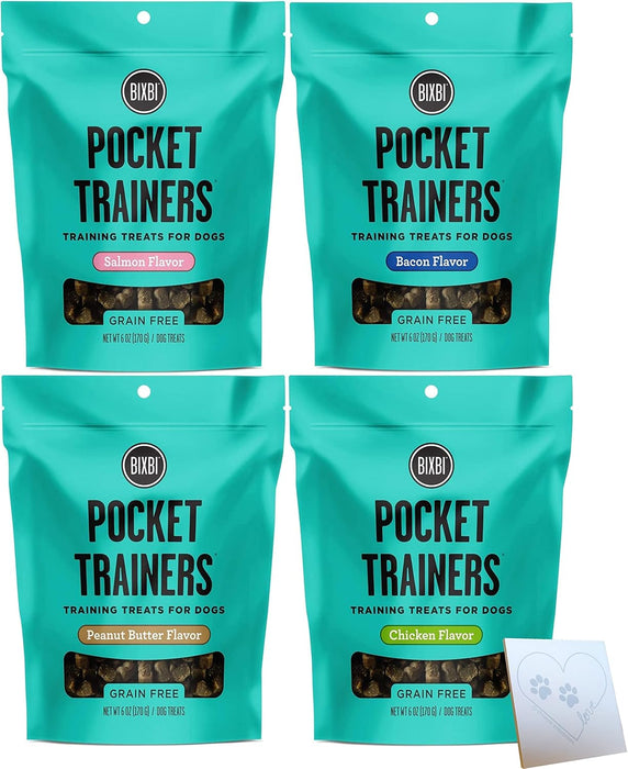 BIXBI Pocket Trainers for Dogs 6 oz