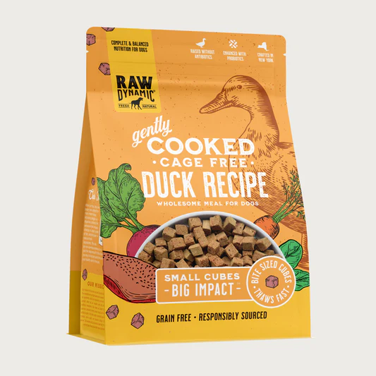 Raw Dynamic Dog Frozen Gently Cooked