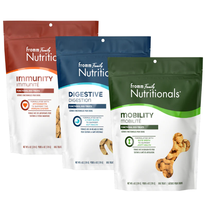 FROMM DOG TREATS NUTRITIONALS 6 OZ