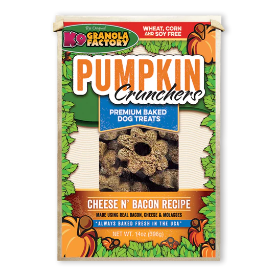 K9 GRANOLA PUMPKIN CRUNCHERS 14 OZ