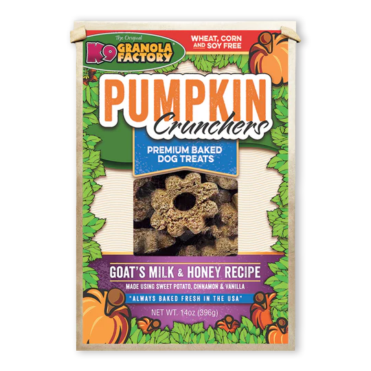 K9 GRANOLA PUMPKIN CRUNCHERS 14 OZ