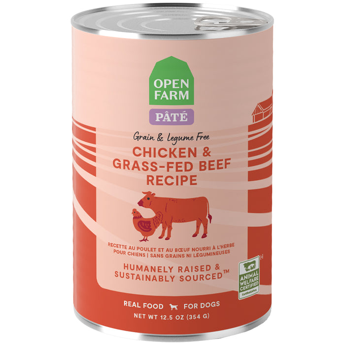 OPEN FARM DOG CAN PATE 12.5 OZ