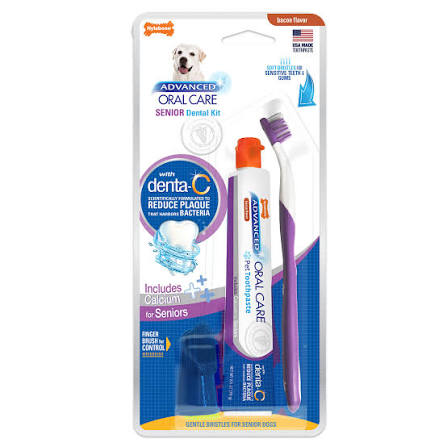 NYLABONE SENIOR COMPLETE DENTAL KIT