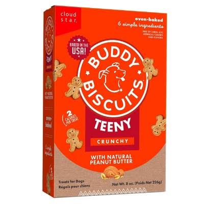 BUDDY BISCUIT TEENY CRUNCHY BISCUITS 8OZ