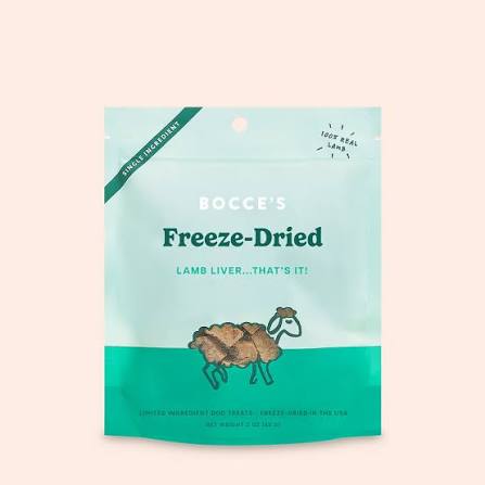BOCCE’S BAKERY FREEZE-DRIED TREATS 3 OZ