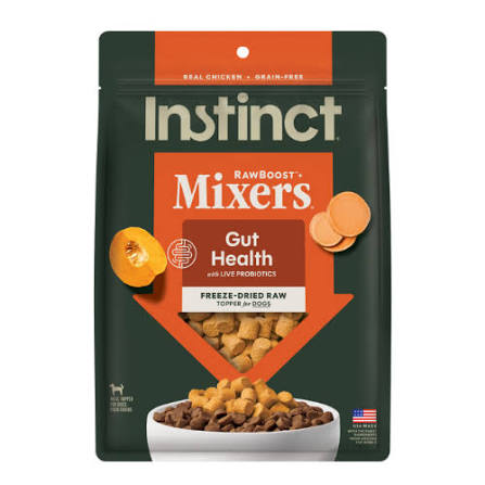 INSTINCT RAW BOOST GUT HEALTH DOG MIXERS