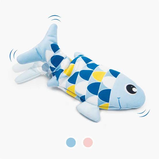 CATIT GROOVY FISH BLUE CAT TOY