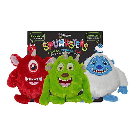 SPUNKY PUP SPUNKSTERS MONSTER PLUSH TOY