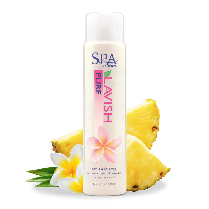 TROPICLEAN SPA PURE HYPO-ALLERGENIC OATMEAL SHAMPOO 16 OZ