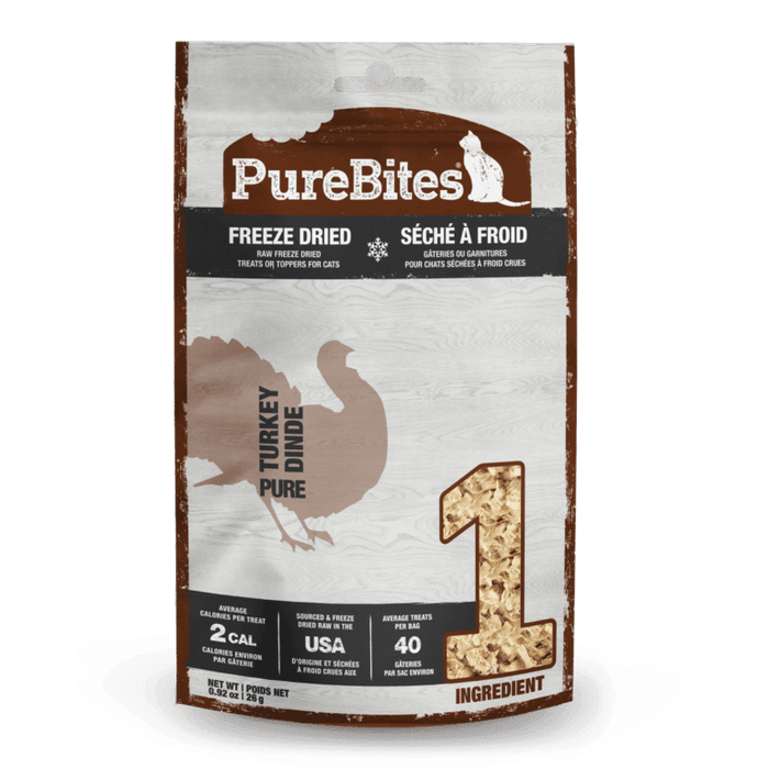 PureBites Turkey Freeze Dried Cat Treats