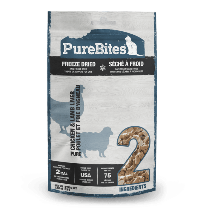PureBites Chicken & Lamb Freeze Dried Cat Treats