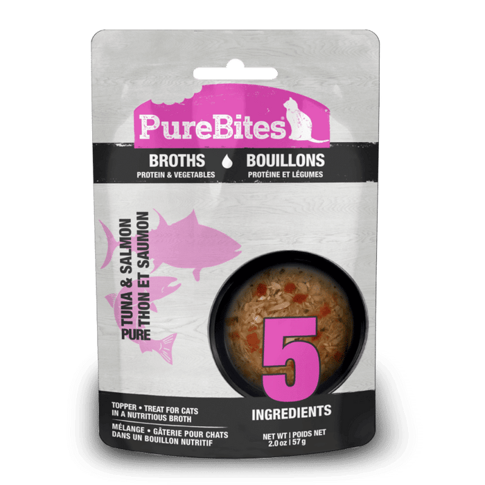 PureBites Tuna, Salmon & Vegetables Cat Broth