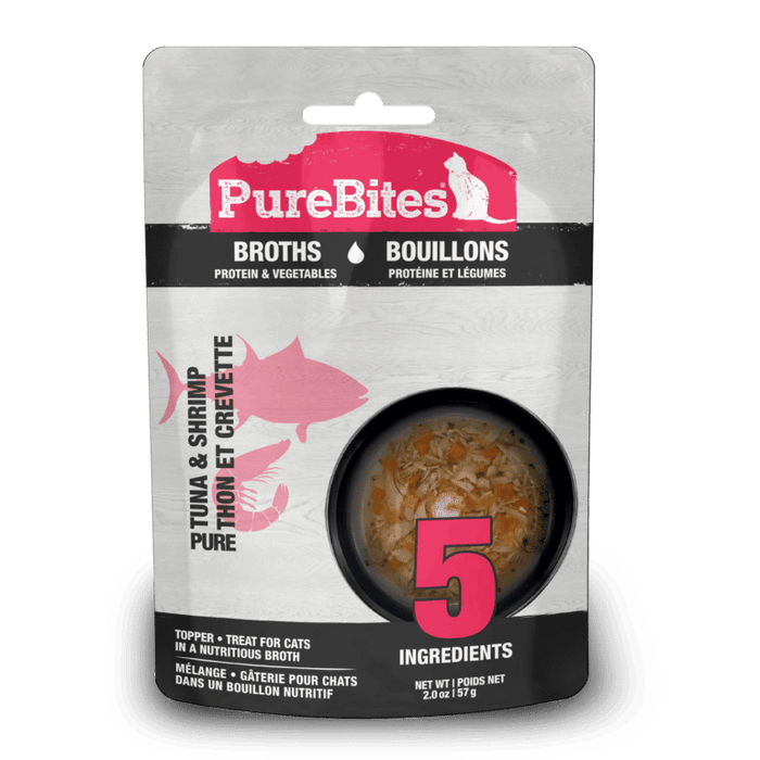 PureBites Tuna, Shrimp & Vegetables Cat Broth