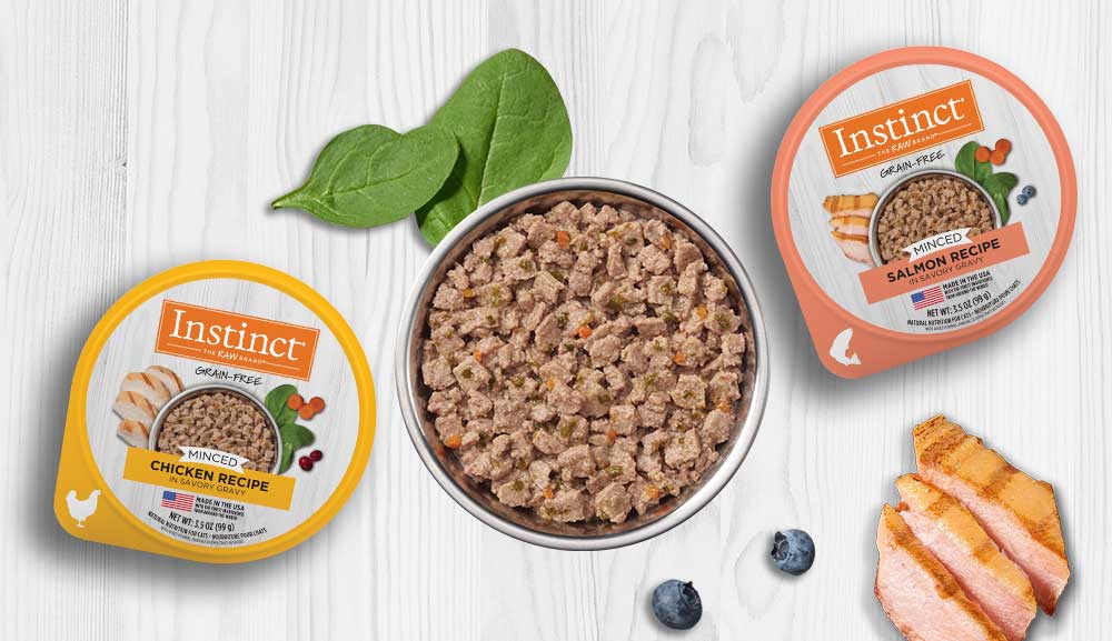 CAT NATURES VARIETY INSTINCT MINCED CUP 3.5 OZ