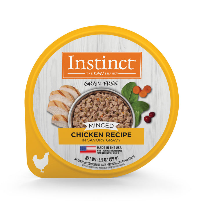 CAT NATURES VARIETY INSTINCT MINCED CUP 3.5 OZ