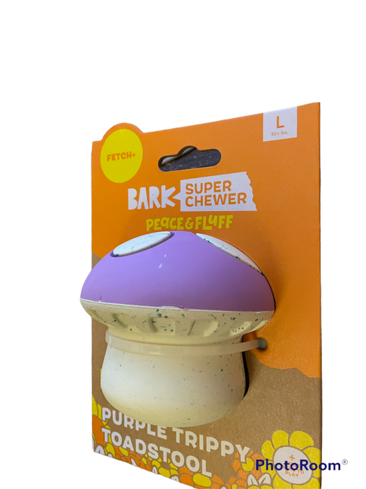BARK CHWR TRIPPY TOADSTOOL  DOG TOY