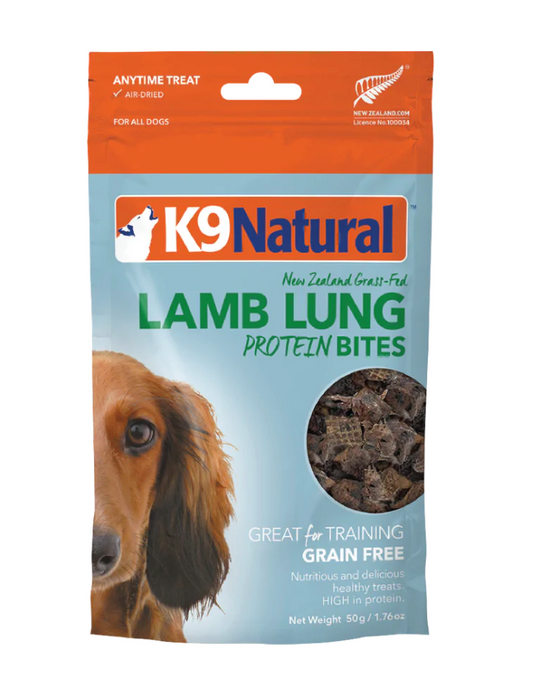 K9Natural Lung Protein Bites Dog Treats — Holistic Pet Cuisine