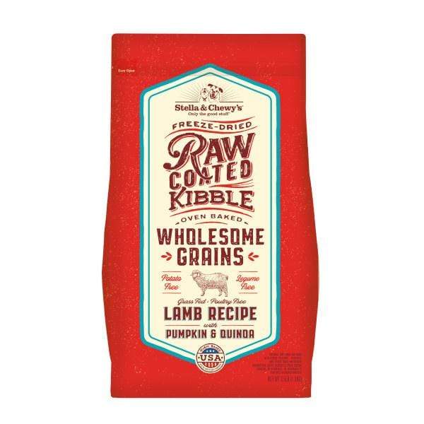 STELLA & CHEWYS RAW COATED KIBBLE GRASS FED LAMB 22 LB