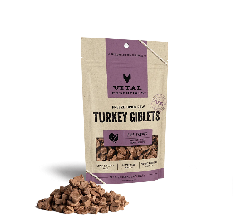 Vital Essentials Freeze-dried Raw Turkey Giblets