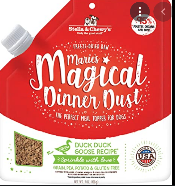 STELLA & CHEWYS MARIE’S MAGICAL DINNER DUST DUCK 7 OZ