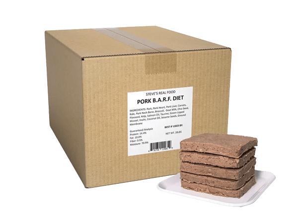 STEVE'S FROZEN RAW PATTIES 20 LB