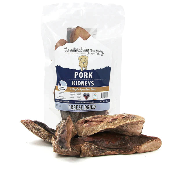 Tuesday's Natural Dog Company Freeze Dried Pork Kidneys - 3 oz