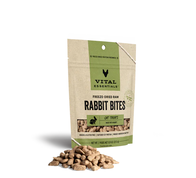 VITAL ESSENTIALS CAT FD RABBIT .09 OZ