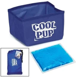 COOL PUP PORTABLE BOWL BLUE