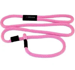 SOFTLINES SLIP LEASH 1/2 X 6 FT LEASH HOT PINK