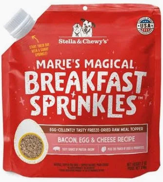 STELLA & CHEWYS TOPPER BFD MAGICAL BREAKFAST SPRINKLE BACON EGG CHEESE 7 OZ