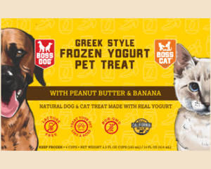 Boss Nation Frozen Yogurt Peanut Butter & Banana