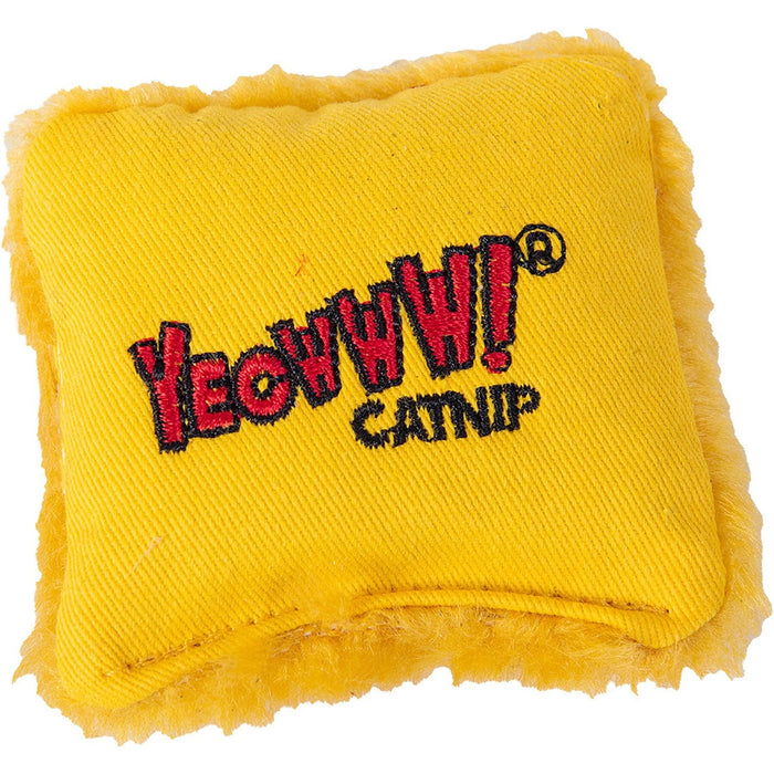 YEOWWW! CATNIP PILLOW PINK