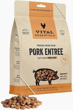 Vital Essentials Freeze-dried Raw Rabbit Entree Crunchy Cat Food