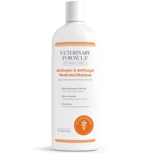 SYNERGY VETERINARY FORMULA ANTISEPTIC AND ANTIFUNGAL MEDICATED SHAMPOO FOR DOGS AND CATS